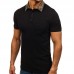 Summer Leisure Golf Shirts Turn-down Collar Loose Short Sleeve Solid Color T-shirts for Mens Summer Leisure Golf Shirts Turn-down Collar Loose Short Sleeve Solid Color T-shirts for Mens