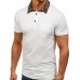 Summer Leisure Golf Shirts Turn-down Collar Loose Short Sleeve Solid Color T-shirts for Mens Summer Leisure Golf Shirts Turn-down Collar Loose Short Sleeve Solid Color T-shirts for Mens