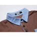 Men's Casual Lapel Chest Pocket Color Block Short Sleeved Golf Shirt Men's Casual Lapel Chest Pocket Color Block Short Sleeved Golf Shirt