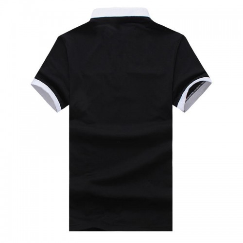 Men's Casual Fashion Striped Short Sleeved Golf Shirt Breathable Trun Down Tops Men's Casual Fashion Striped Short Sleeved Golf Shirt Breathable Trun Down Tops