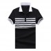Men's Casual Fashion Striped Short Sleeved Golf Shirt Breathable Trun Down Tops Men's Casual Fashion Striped Short Sleeved Golf Shirt Breathable Trun Down Tops