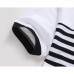 Men's Casual Fashion Striped Short Sleeved Golf Shirt Breathable Trun Down Tops Men's Casual Fashion Striped Short Sleeved Golf Shirt Breathable Trun Down Tops