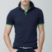 Men's Casual Slim Lapel Golf Shirt Summer Half Sleeve Pure Color Thin Tops Tees Men's Casual Slim Lapel Golf Shirt Summer Half Sleeve Pure Color Thin Tops Tees