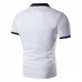 Men's Casual Color Block Slim Golf Shirt Summer Comfort Short Sleeve Tops Tees Men's Casual Color Block Slim Golf Shirt Summer Comfort Short Sleeve Tops Tees