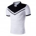 Men's Casual Color Block Slim Golf Shirt Summer Comfort Short Sleeve Tops Tees Men's Casual Color Block Slim Golf Shirt Summer Comfort Short Sleeve Tops Tees