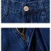 Mens High Rise Cotton Business Casual Straight Leg Loose Classic Jeans Denim Pants Mens High Rise Cotton Business Casual Straight Leg Loose Classic Jeans Denim Pants