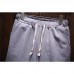 Men's Leisure Elastic Waistline Drawstring Shorts Summer Loose Solid Color Shorts Men's Leisure Elastic Waistline Drawstring Shorts Summer Loose Solid Color Shorts