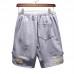 Men's Leisure Elastic Waistline Drawstring Shorts Summer Loose Solid Color Shorts Men's Leisure Elastic Waistline Drawstring Shorts Summer Loose Solid Color Shorts
