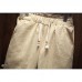 Men's Leisure Elastic Waistline Drawstring Shorts Summer Loose Solid Color Shorts Men's Leisure Elastic Waistline Drawstring Shorts Summer Loose Solid Color Shorts