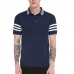 Men's Fashion Stripes Sleeve Trun-down Short Sleeve Casual Golf Shirt Men's Fashion Stripes Sleeve Trun-down Short Sleeve Casual Golf Shirt