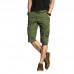 Men's Outdoor Multi-pocket Overalls Shorts Casual Sports Straight Cropped Trousers Bbreeches Men's Outdoor Multi-pocket Overalls Shorts Casual Sports Straight Cropped Trousers Bbreeches