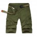 Men's Outdoor Multi-pocket Overalls Shorts Casual Sports Straight Cropped Trousers Bbreeches Men's Outdoor Multi-pocket Overalls Shorts Casual Sports Straight Cropped Trousers Bbreeches