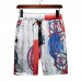 Men's Large Size Casual Loose Floral Printted Knee-Length Shorts Men's Large Size Casual Loose Floral Printted Knee-Length Shorts