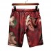 Men's Large Size Casual Loose Floral Printted Knee-Length Shorts Men's Large Size Casual Loose Floral Printted Knee-Length Shorts