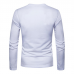 Men's Solid Color Slim Long-sleeved T-Shirts Casual Button Collar Design Round Neck Bottoming Tops Men's Solid Color Slim Long-sleeved T-Shirts Casual Button Collar Design Round Neck Bottoming Tops
