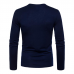 Men's Solid Color Slim Long-sleeved T-Shirts Casual Button Collar Design Round Neck Bottoming Tops Men's Solid Color Slim Long-sleeved T-Shirts Casual Button Collar Design Round Neck Bottoming Tops