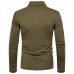 Spring Men Cotton Solid Color Long Sleeve Golf Shirts Multi-color Fall Leisure T-shirts Spring Men Cotton Solid Color Long Sleeve Golf Shirts Multi-color Fall Leisure T-shirts