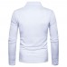 Spring Men Cotton Solid Color Long Sleeve Golf Shirts Multi-color Fall Leisure T-shirts Spring Men Cotton Solid Color Long Sleeve Golf Shirts Multi-color Fall Leisure T-shirts