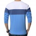 Men's Fashion Casual Color Block O-neck Long-sleeved T-Shirts Men's Fashion Casual Color Block O-neck Long-sleeved T-Shirts