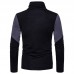 Men's Autumn Winter Casual Color Block Slim Long Sleeve Turtleneck Pullovers Sweater Men's Autumn Winter Casual Color Block Slim Long Sleeve Turtleneck Pullovers Sweater