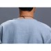 Ethnic Casual Men's Long-sleeved V-neck Solid Color Large Size Loose T-Shirts Ethnic Casual Men's Long-sleeved V-neck Solid Color Large Size Loose T-Shirts