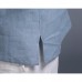 Ethnic Casual Men's Long-sleeved V-neck Solid Color Large Size Loose T-Shirts Ethnic Casual Men's Long-sleeved V-neck Solid Color Large Size Loose T-Shirts