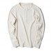 Men's Casual Cotton Washed Solid Color Cassic Henry Collar Long-sleeved Pullovers Tops Men's Casual Cotton Washed Solid Color Cassic Henry Collar Long-sleeved Pullovers Tops
