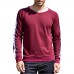 Autumn Winter Pullovers Sweater Men's Cotton Padded Round Neck Long-sleeved Tops Autumn Winter Pullovers Sweater Men's Cotton Padded Round Neck Long-sleeved Tops