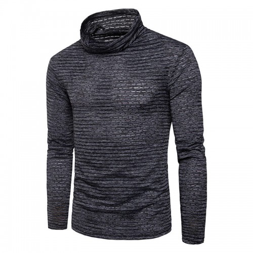 Men's Vintage Slim Fit Cotton Long Sleeve Solid Color Striped Casual T-shirts Men's Vintage Slim Fit Cotton Long Sleeve Solid Color Striped Casual T-shirts