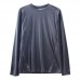 Men's Casual Round Collar Stretch Quick-drying Long Sleeved T-Shirts Men's Casual Round Collar Stretch Quick-drying Long Sleeved T-Shirts