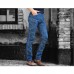 Mens Multi-pocket Denim Pants Tactical Outdoor Cargo Jeans Mens Multi-pocket Denim Pants Tactical Outdoor Cargo Jeans