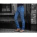 Mens Multi-pocket Denim Pants Tactical Outdoor Cargo Jeans Mens Multi-pocket Denim Pants Tactical Outdoor Cargo Jeans