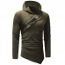 Fashion Irregular Cotton Hooded Patchwork Camo Long Sleeve T-shirts for Men Fashion Irregular Cotton Hooded Patchwork Camo Long Sleeve T-shirts for Men