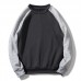 Autumn Winter Men's Loose Color Block Casual O Neck Long Sleeve Pullovers Autumn Winter Men's Loose Color Block Casual O Neck Long Sleeve Pullovers