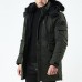 Winter Thick Warm Removable Fluffy Hood Windproof Mens Outdoor Parka Padded Jacket Winter Thick Warm Removable Fluffy Hood Windproof Mens Outdoor Parka Padded Jacket