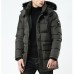 Mens Winter Plus Thick Warm Detachable Fluffy Hood Windproof Outdoor Parka Padded Jacket Mens Winter Plus Thick Warm Detachable Fluffy Hood Windproof Outdoor Parka Padded Jacket