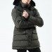 Mens Winter Plus Thick Warm Detachable Fluffy Hood Windproof Outdoor Parka Padded Jacket Mens Winter Plus Thick Warm Detachable Fluffy Hood Windproof Outdoor Parka Padded Jacket