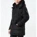 Mens Winter Plus Thick Warm Detachable Fluffy Hood Windproof Outdoor Parka Padded Jacket Mens Winter Plus Thick Warm Detachable Fluffy Hood Windproof Outdoor Parka Padded Jacket