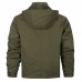 Military Style Multi Pockets Hooded Mens Cotton Jacket Military Style Multi Pockets Hooded Mens Cotton Jacket