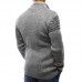 Mens Casual Holes Wool Knit Zipper Drawstring Slim Fit Long Sleeve Pullovers Mens Casual Holes Wool Knit Zipper Drawstring Slim Fit Long Sleeve Pullovers