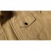Mens Plus Size Military Epaulets Cotton Cargo Jacket Mens Plus Size Military Epaulets Cotton Cargo Jacket