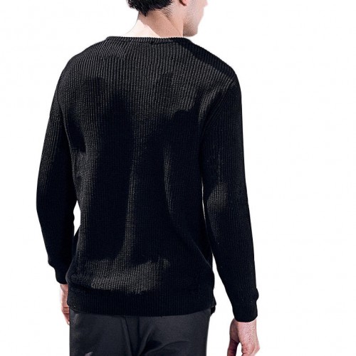 Mens Casual Stylish Holes Pullovers Autumn Round Neck Quality Knit Sweaters Mens Casual Stylish Holes Pullovers Autumn Round Neck Quality Knit Sweaters