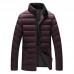 Mens Thick Warm Outdoor Light Padded Jacket Insulated Coat Mens Thick Warm Outdoor Light Padded Jacket Insulated Coat