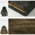 Mens Thicken Warm Multi Pockets Windproof Detachable Hooded Jacket Mens Thicken Warm Multi Pockets Windproof Detachable Hooded Jacket