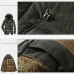 Mens Thicken Warm Multi Pockets Windproof Detachable Hooded Jacket Mens Thicken Warm Multi Pockets Windproof Detachable Hooded Jacket