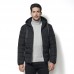 Mens Cotton Padded Jacket Windproof Warm Thick Hooded Coat Mens Cotton Padded Jacket Windproof Warm Thick Hooded Coat
