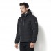 Mens Cotton Padded Jacket Windproof Warm Thick Hooded Coat Mens Cotton Padded Jacket Windproof Warm Thick Hooded Coat