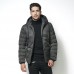 Mens Cotton Padded Jacket Windproof Warm Thick Hooded Coat Mens Cotton Padded Jacket Windproof Warm Thick Hooded Coat