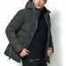 Mens Winter Thick Warm Detachable Hood Outdoor Padded Jacket Parka Mens Winter Thick Warm Detachable Hood Outdoor Padded Jacket Parka