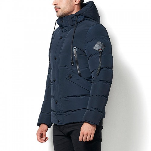 Mens Winter Outdoor Thick Warm Hooded Padded Jacket Mens Winter Outdoor Thick Warm Hooded Padded Jacket